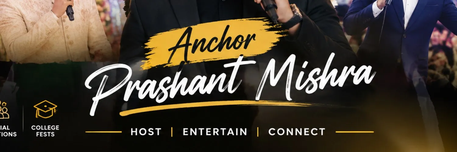 Anchor Prashant Mishra cover