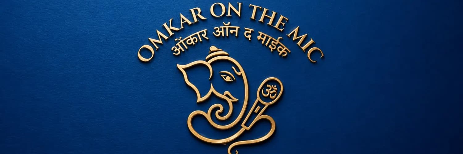 Omkar on the mic cover
