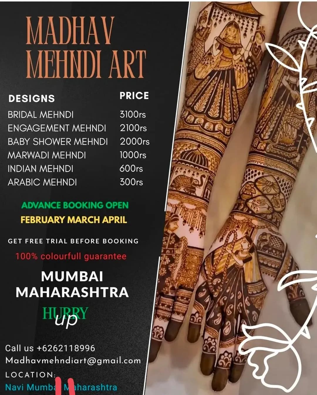 Madhav mehandi artist cover
