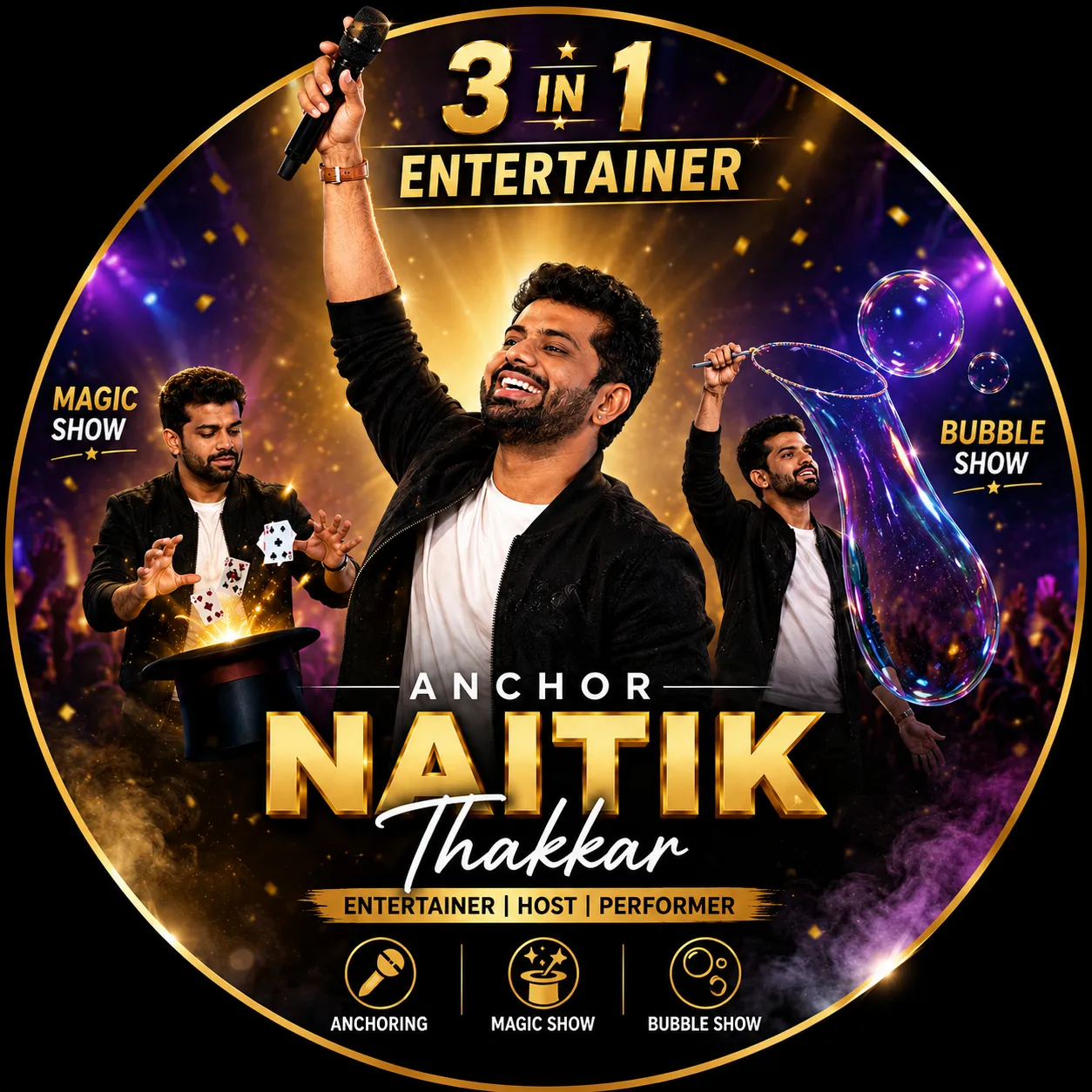 Anchor Naitik Thakkar