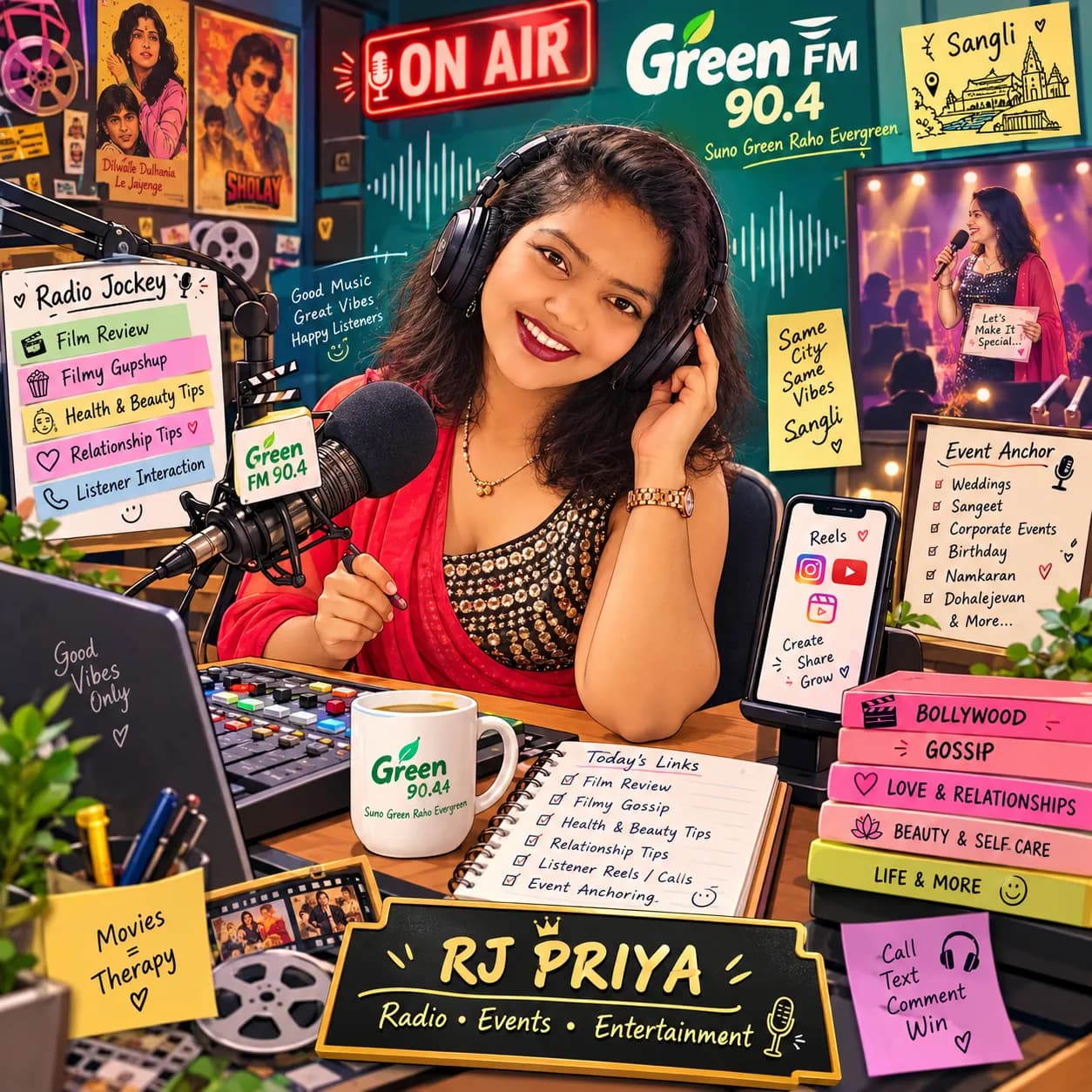 RJ Priya cover