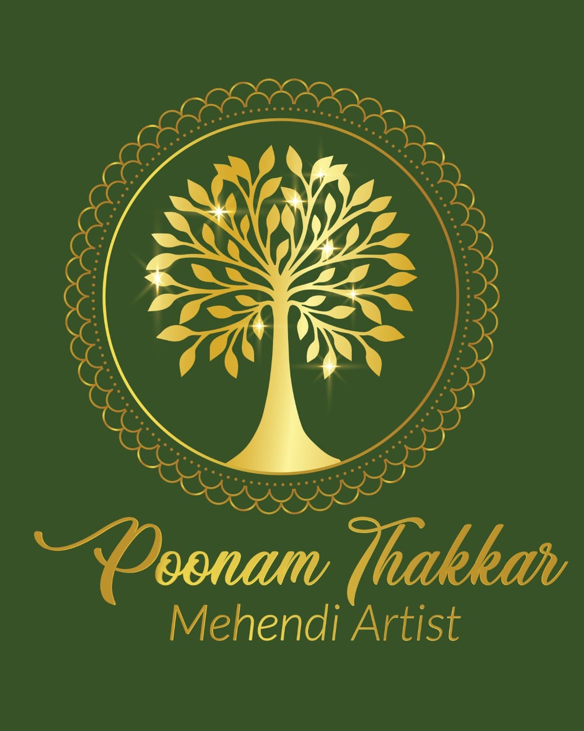 Mehendi artist Poonam Thakkar